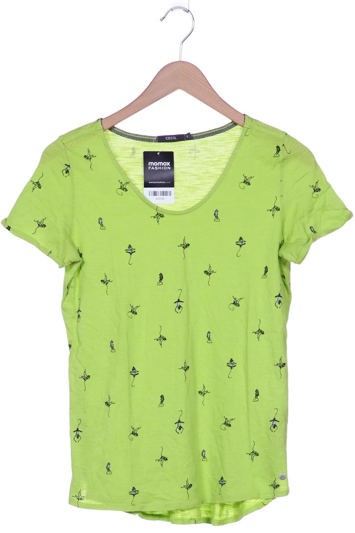 

CECIL Damen T-Shirt, hellgrün