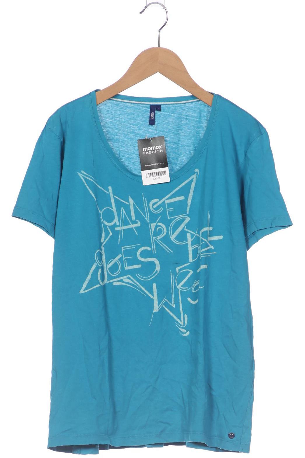 

Cecil Damen T-Shirt, türkis, Gr. 42