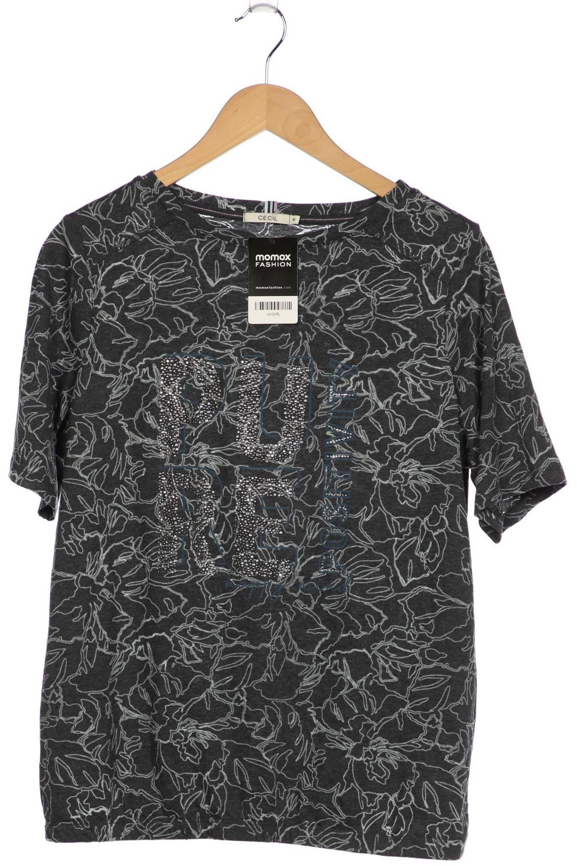 

Cecil Damen T-Shirt, grau, Gr. 38