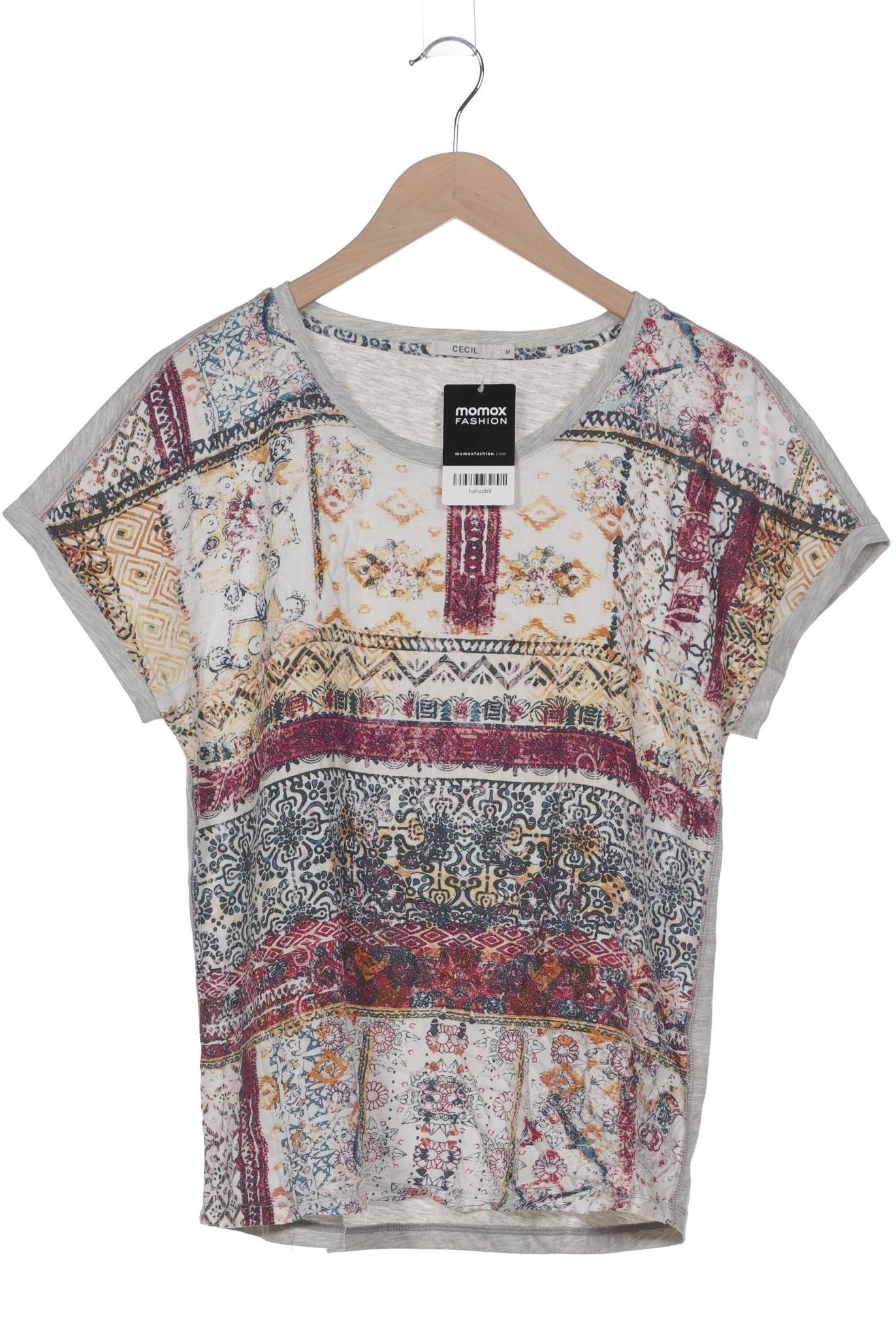 

Cecil Damen T-Shirt, mehrfarbig, Gr. 38