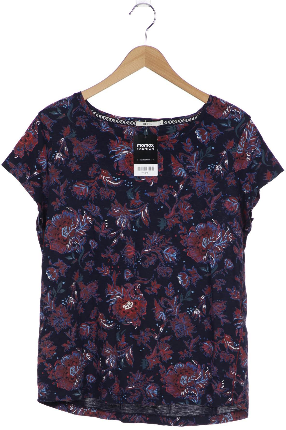 

CECIL Damen T-Shirt, marineblau