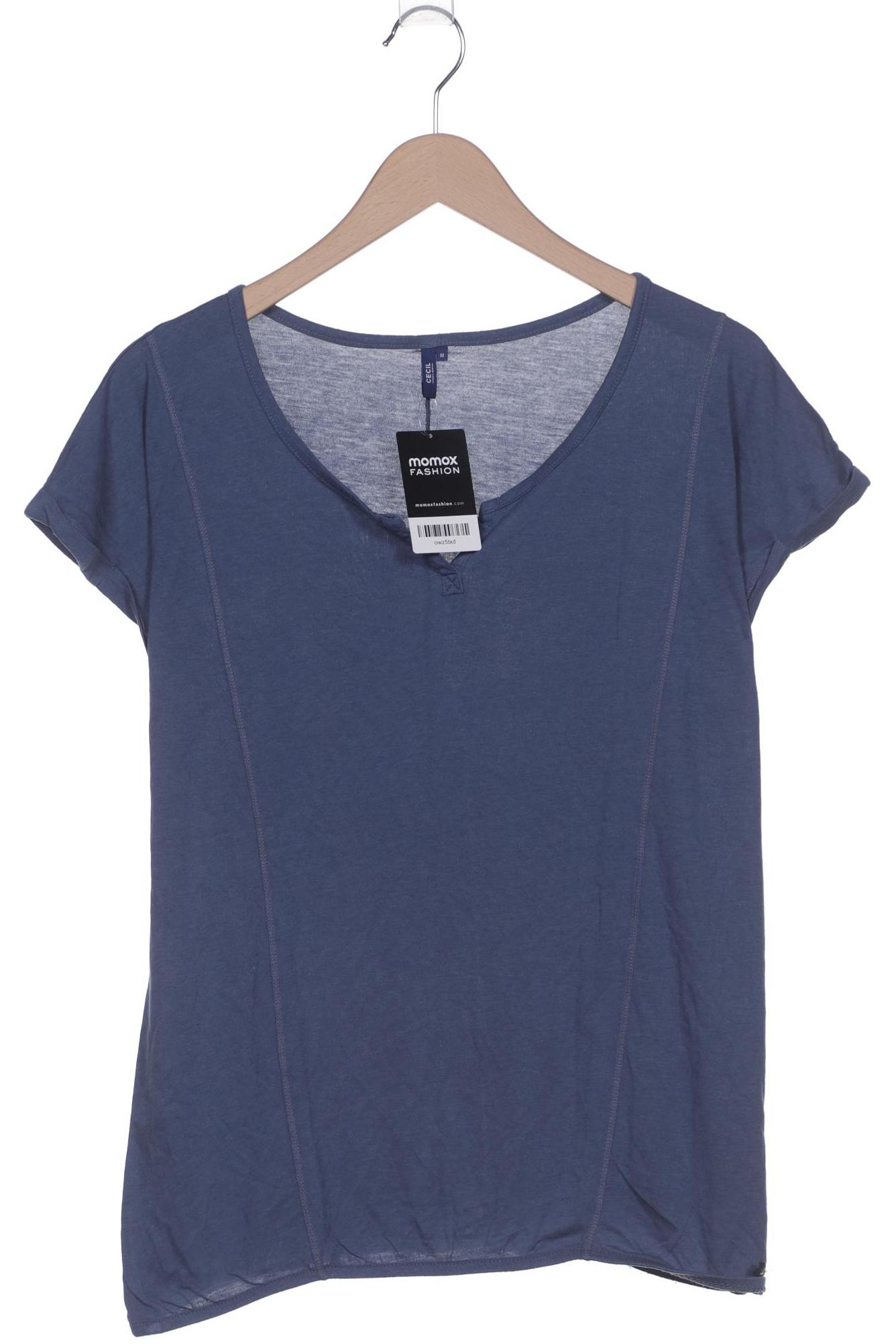 

Cecil Damen T-Shirt, blau, Gr. 38