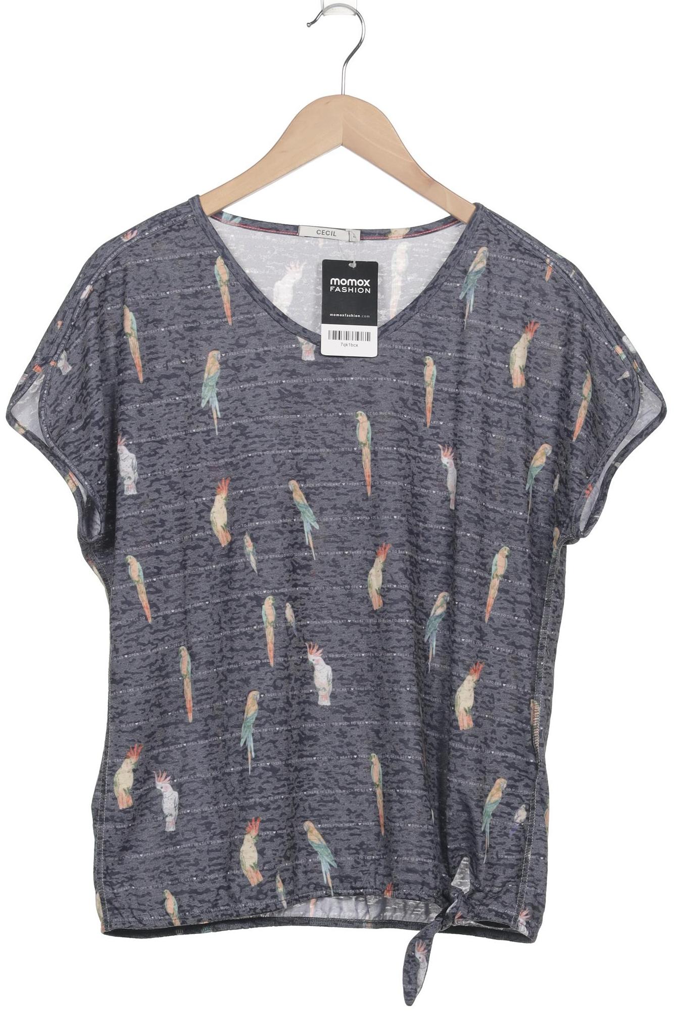 

Cecil Damen T-Shirt, grau, Gr. 42