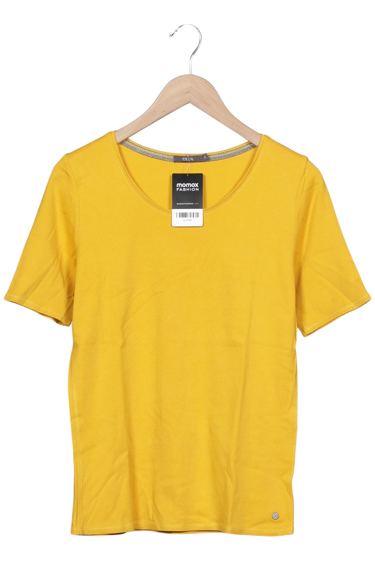 

Cecil Damen T-Shirt, gelb, Gr. 38