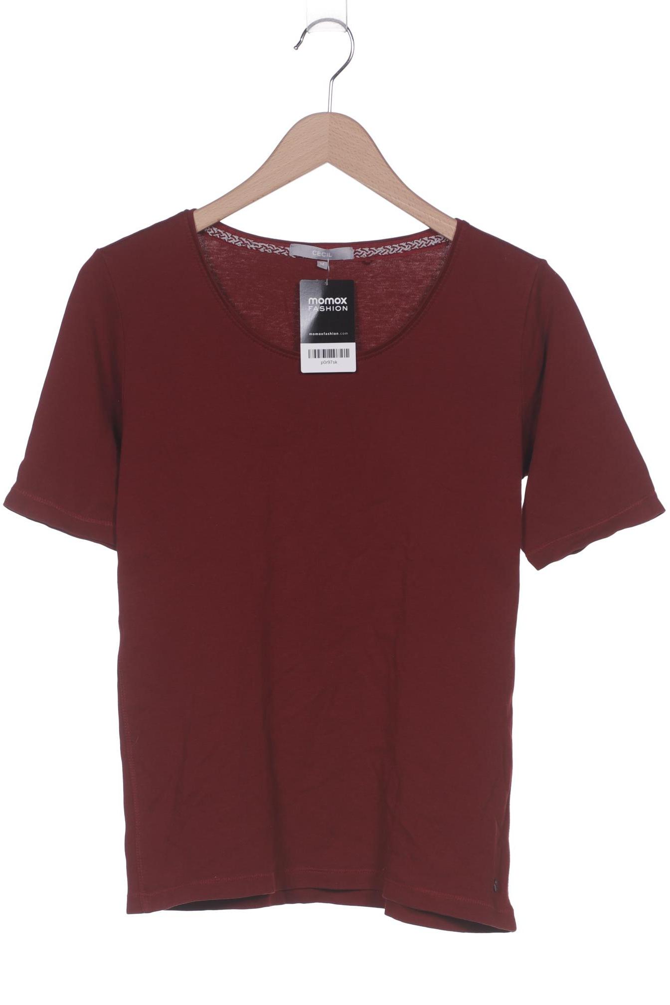 

Cecil Damen T-Shirt, bordeaux, Gr. 38