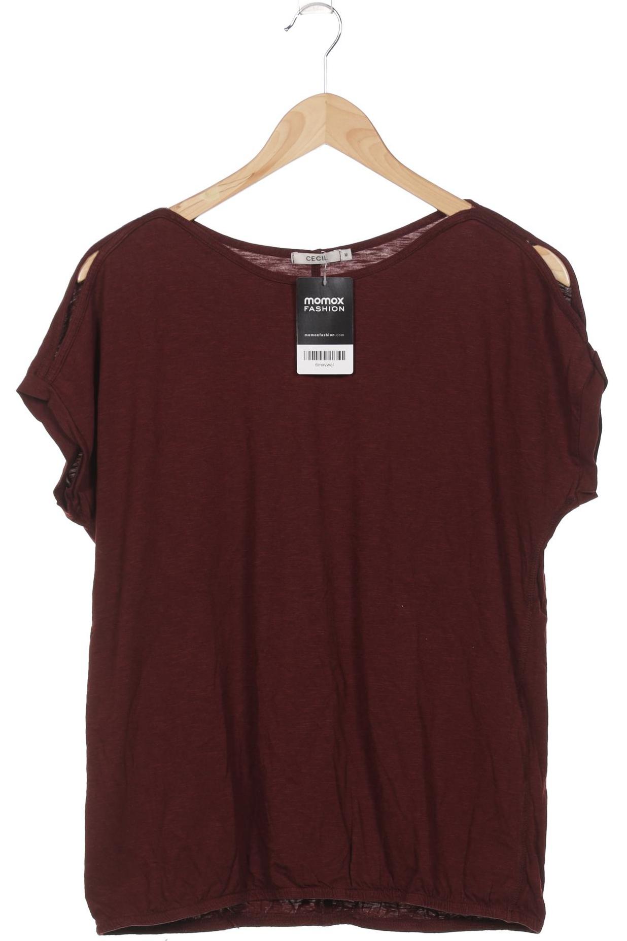 

Cecil Damen T-Shirt, bordeaux, Gr. 38