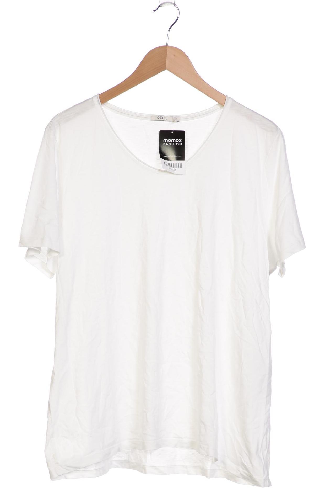 

Cecil Damen T-Shirt, weiß, Gr. 46
