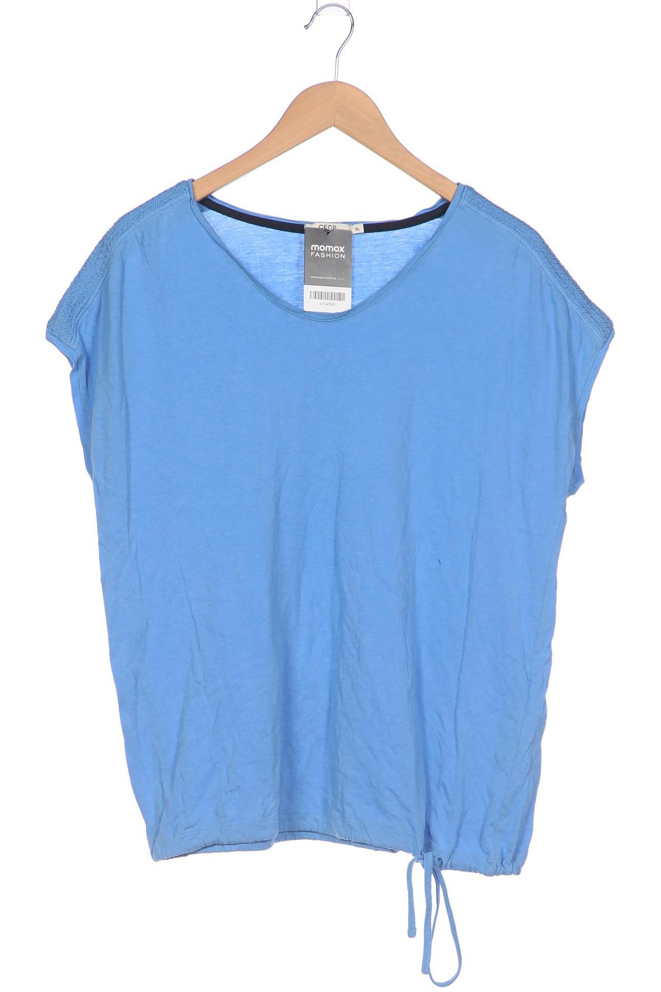 

Cecil Damen T-Shirt, blau, Gr. 44