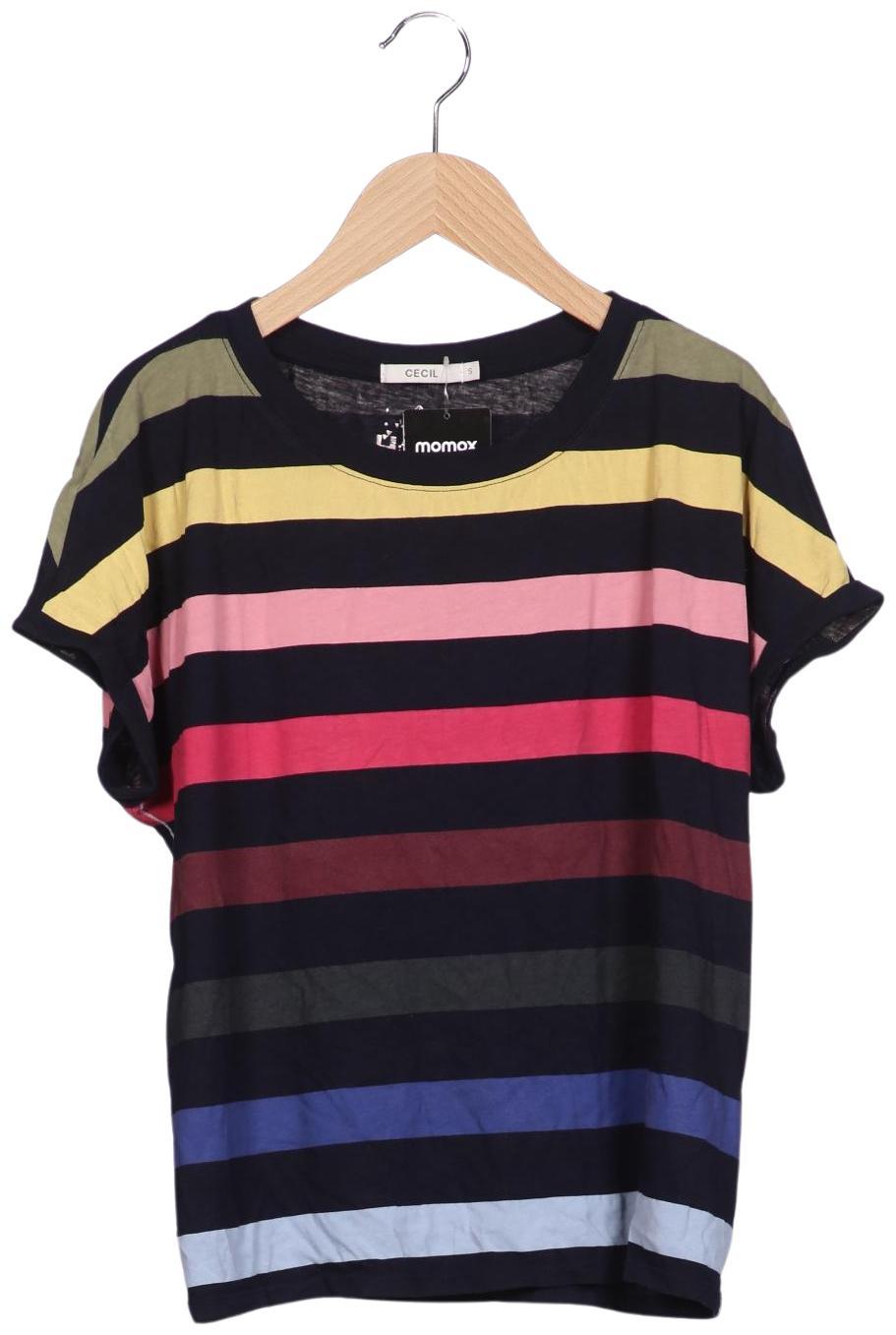 

Cecil Damen T-Shirt, mehrfarbig, Gr. 36