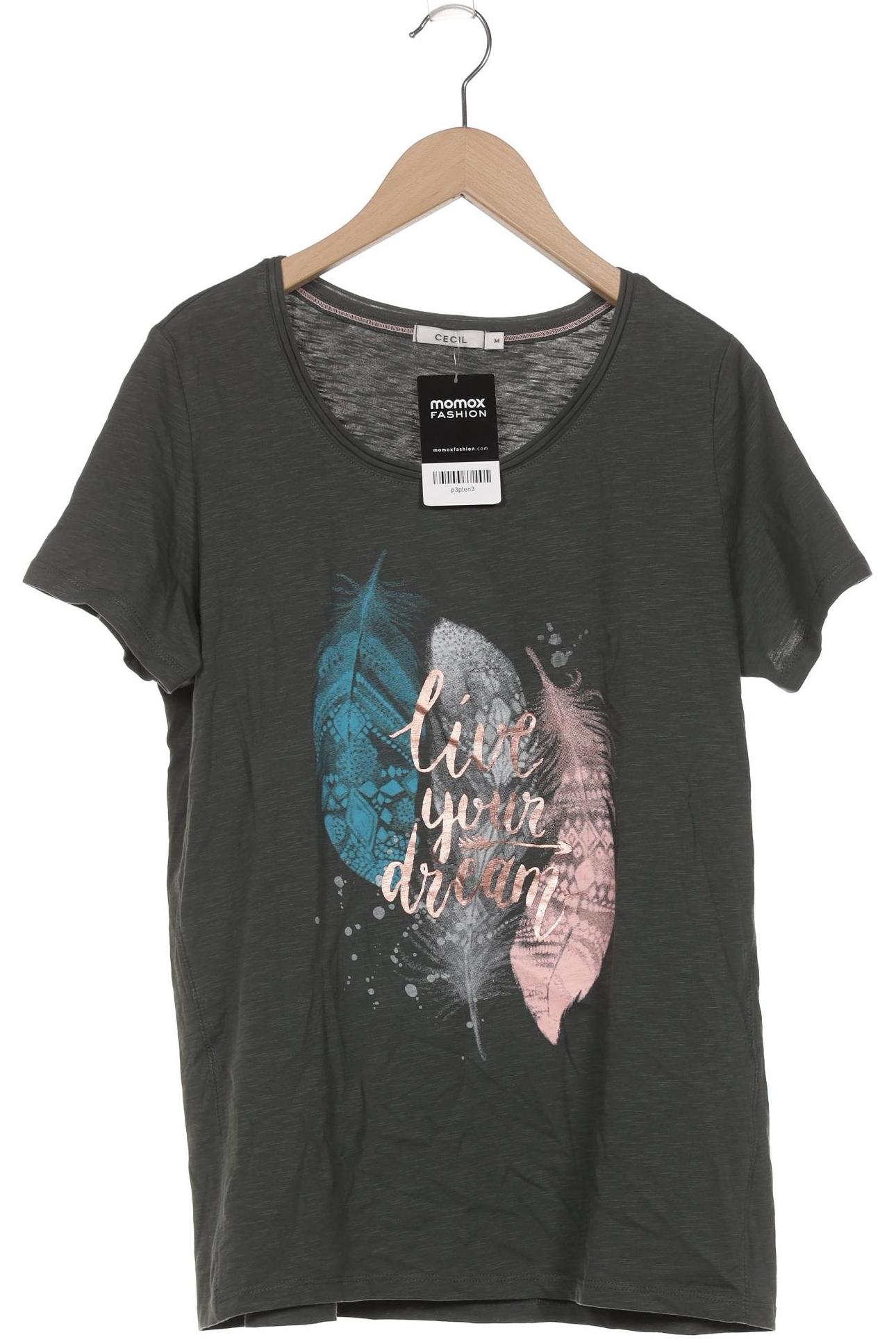 

Cecil Damen T-Shirt, grün, Gr. 38