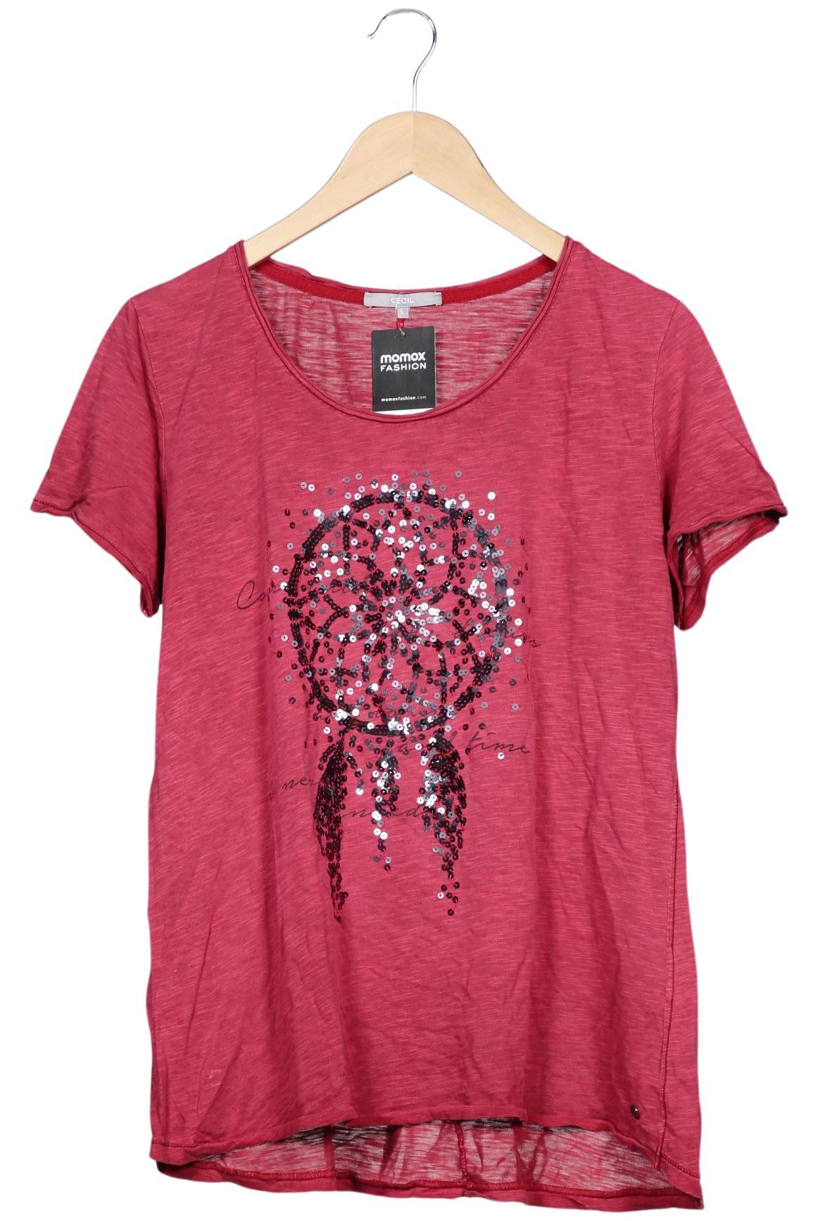 

Cecil Damen T-Shirt, rot, Gr. 42