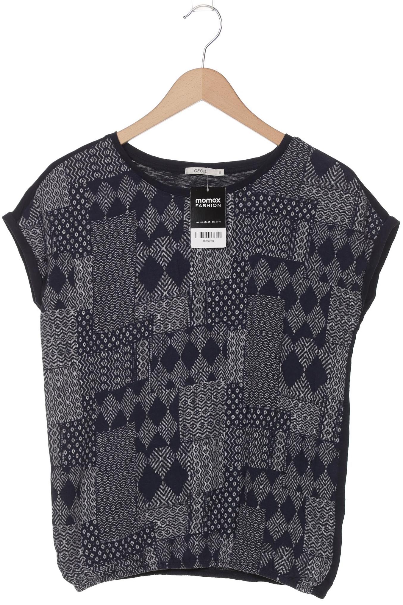 

Cecil Damen T-Shirt, marineblau, Gr. 36
