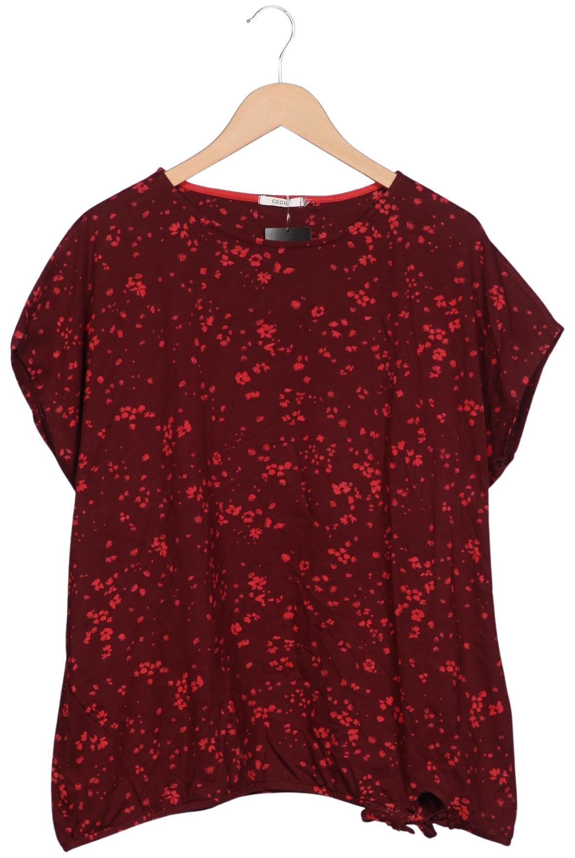 

Cecil Damen T-Shirt, rot, Gr. 46