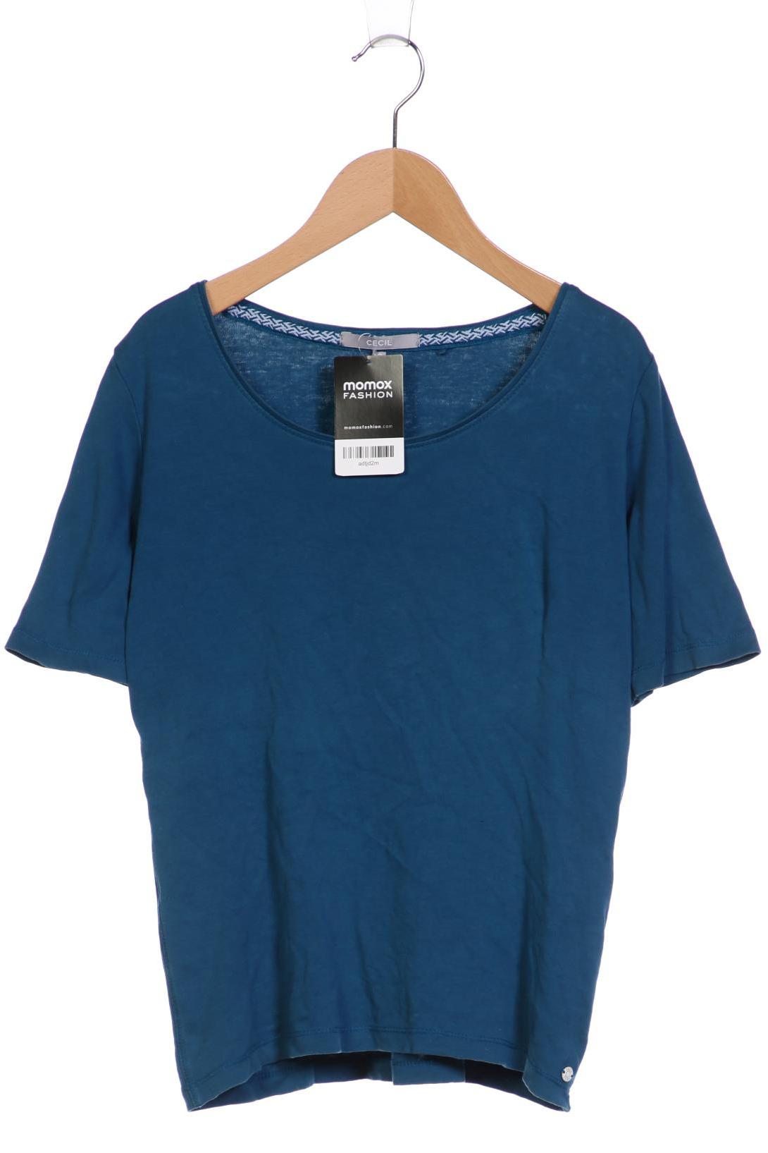 

Cecil Damen T-Shirt, blau, Gr. 36