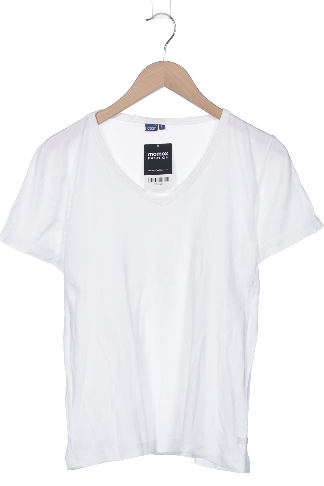 

Cecil Damen T-Shirt, weiß, Gr. 42