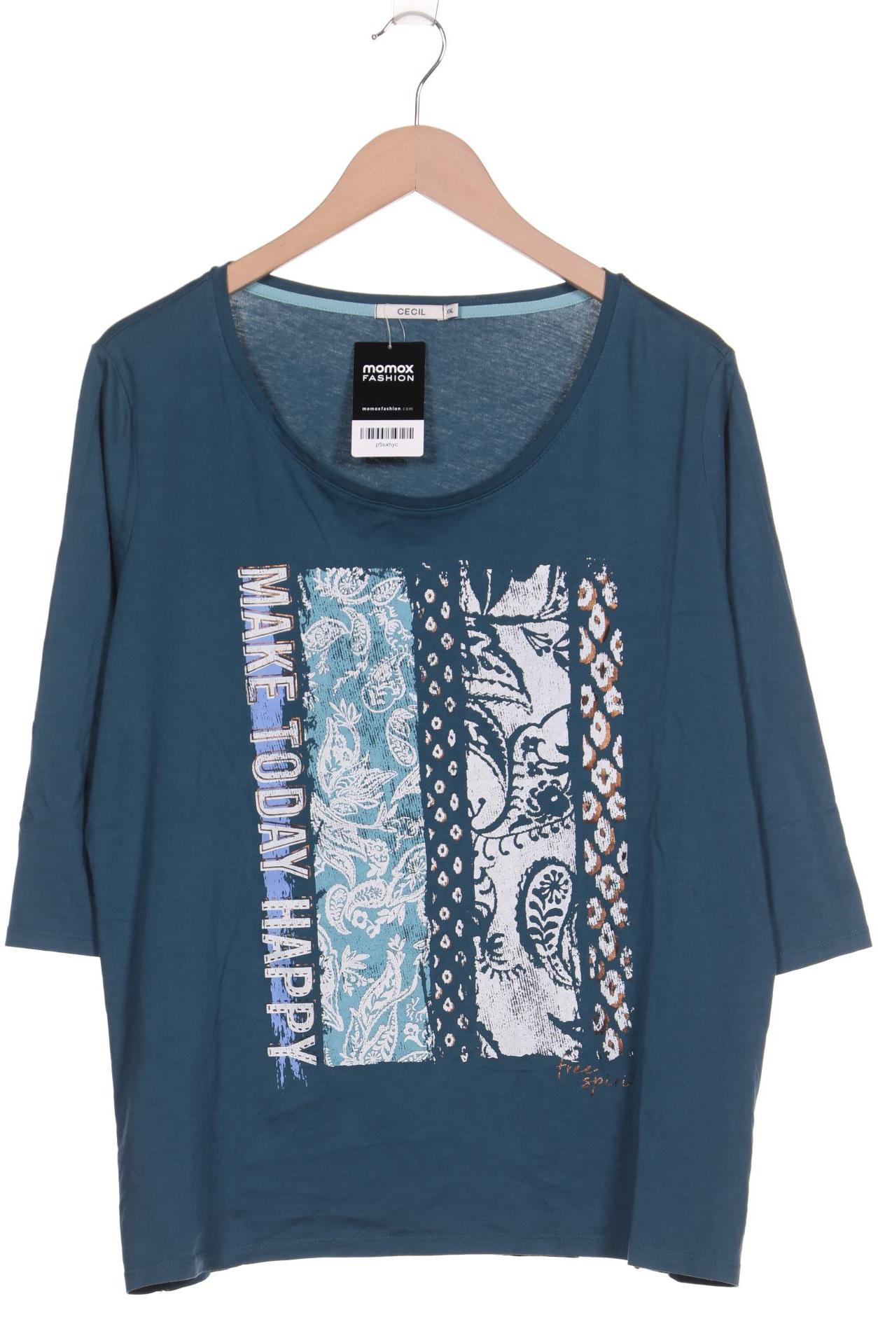 

CECIL Damen T-Shirt, türkis