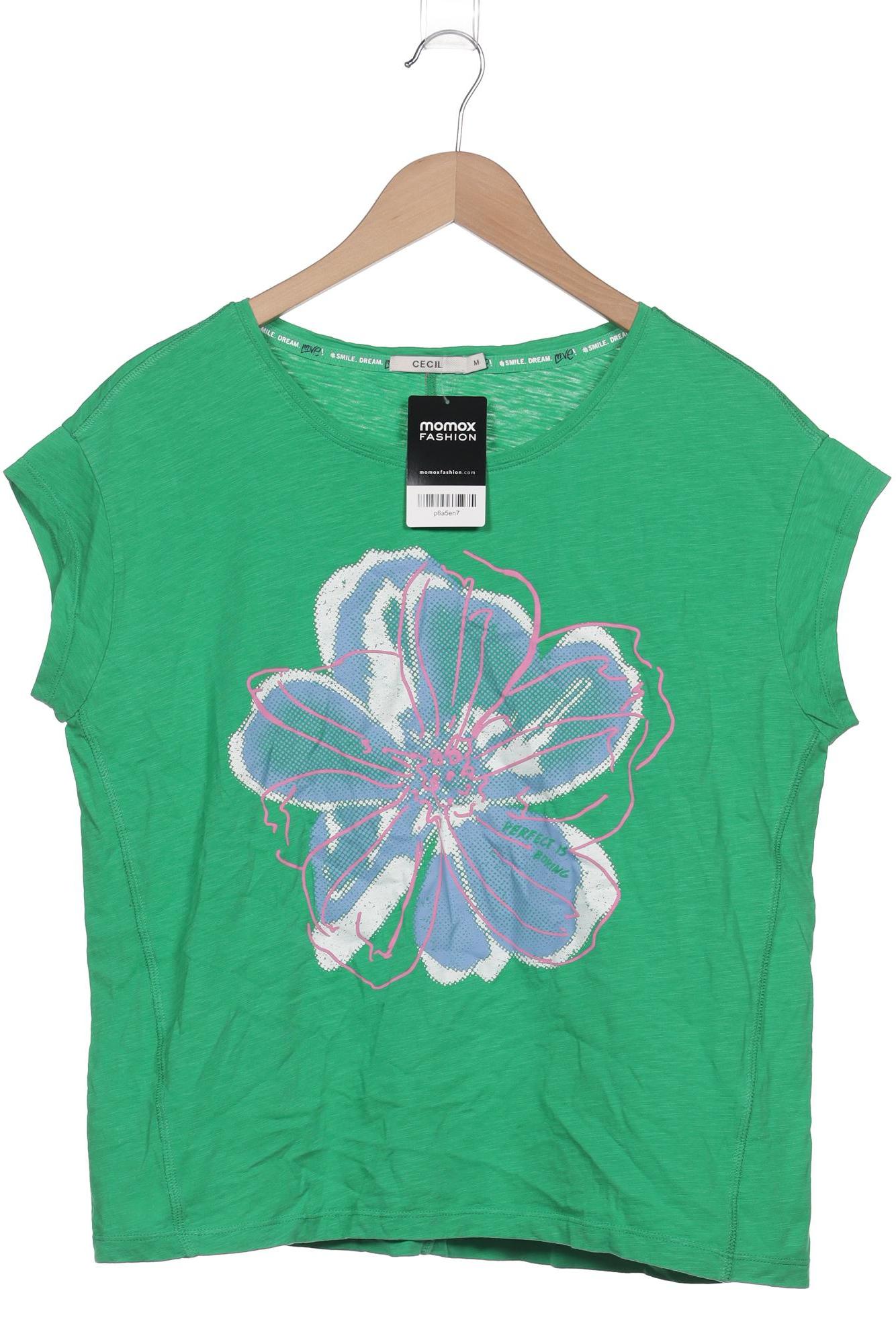 

Cecil Damen T-Shirt, grün, Gr. 38