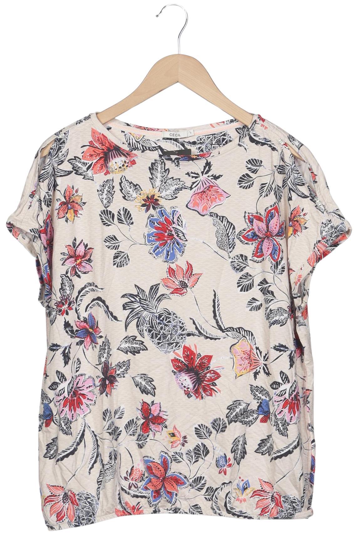 

Cecil Damen T-Shirt, beige, Gr. 42