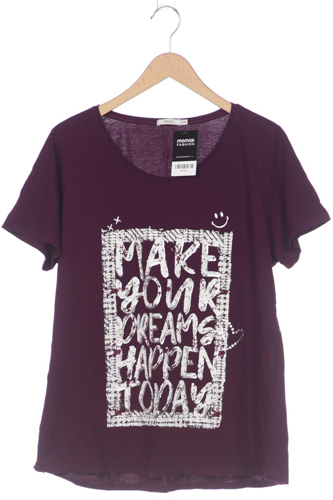 

Cecil Damen T-Shirt, flieder, Gr. 46