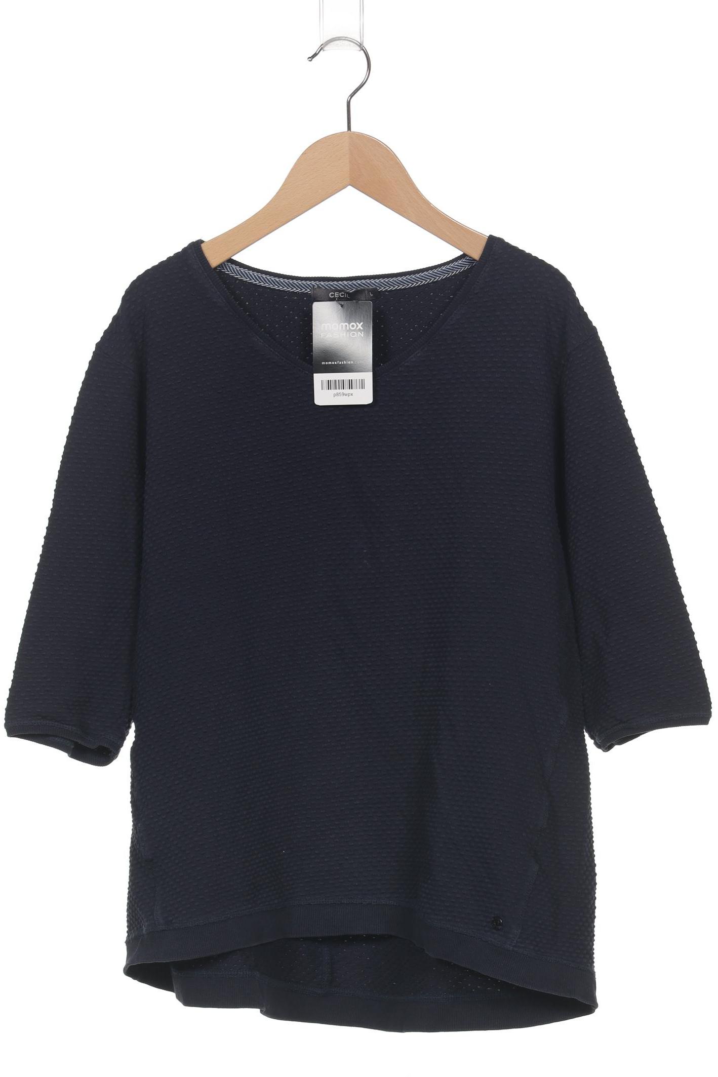 

Cecil Damen T-Shirt, marineblau, Gr. 42