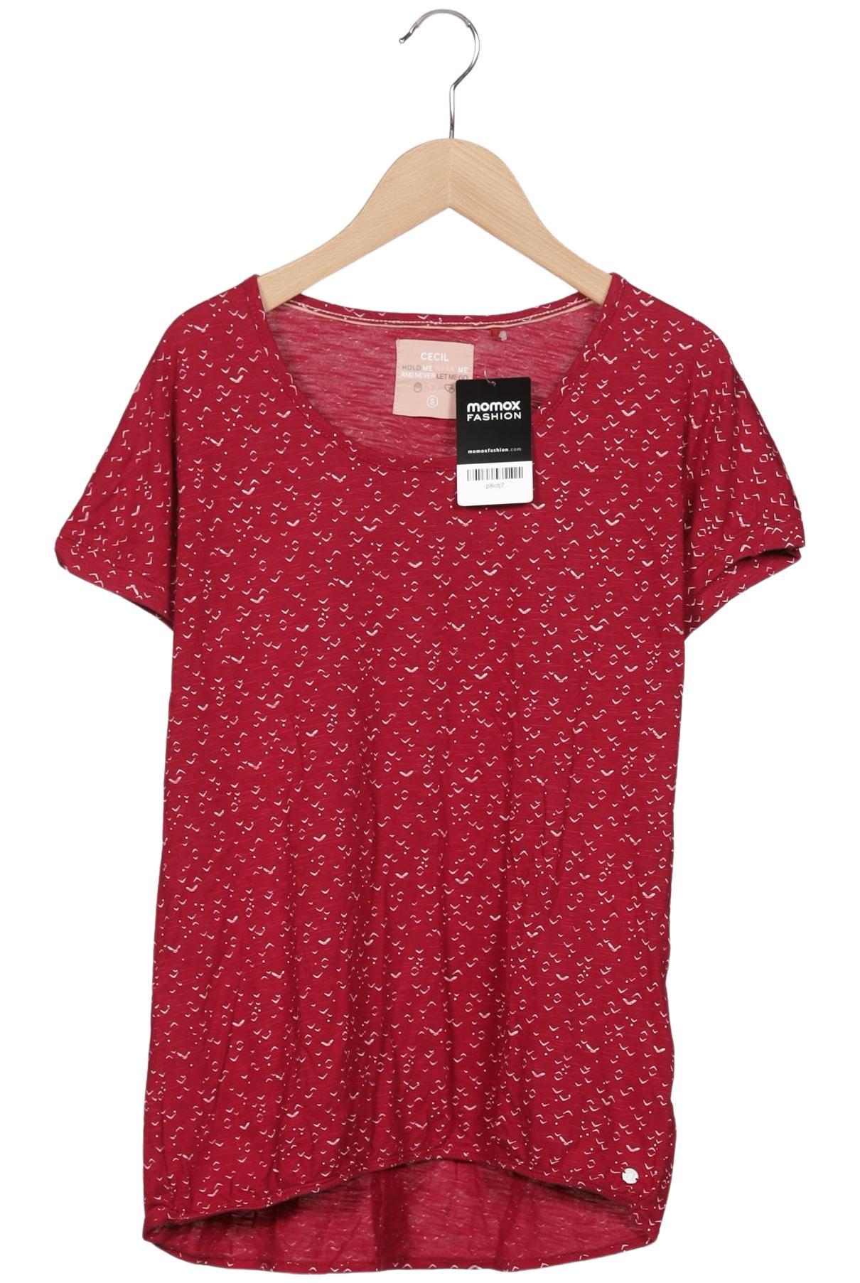 

Cecil Damen T-Shirt, bordeaux, Gr. 36