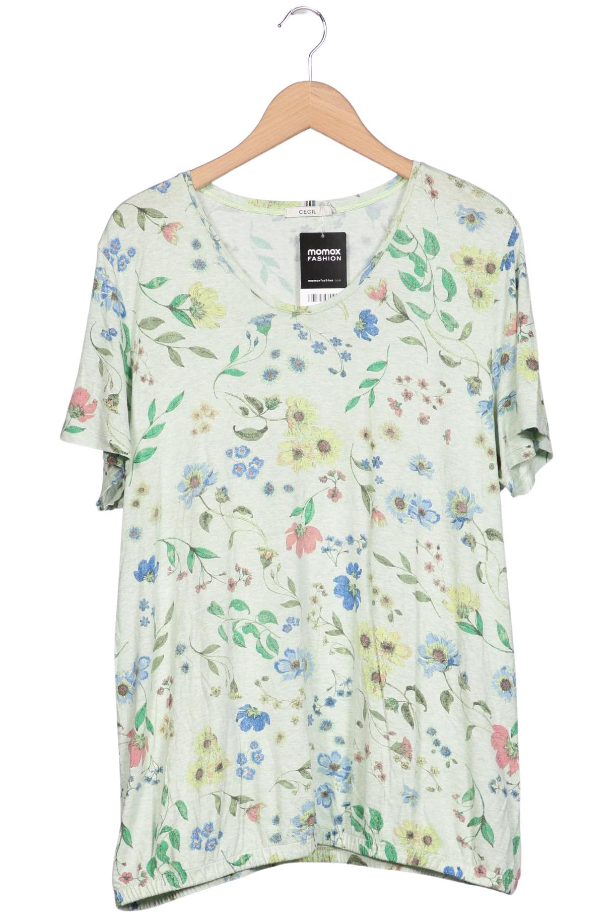 

Cecil Damen T-Shirt, hellgrün, Gr. 46