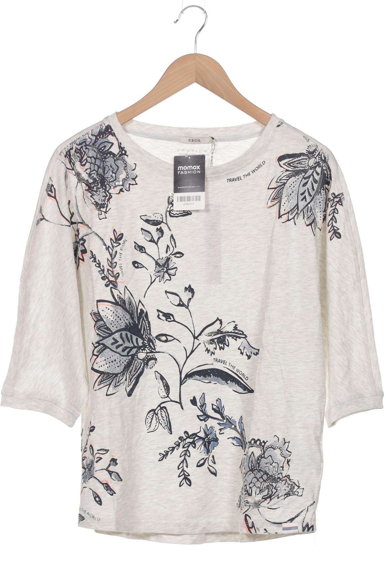 

Cecil Damen T-Shirt, grau, Gr. 36