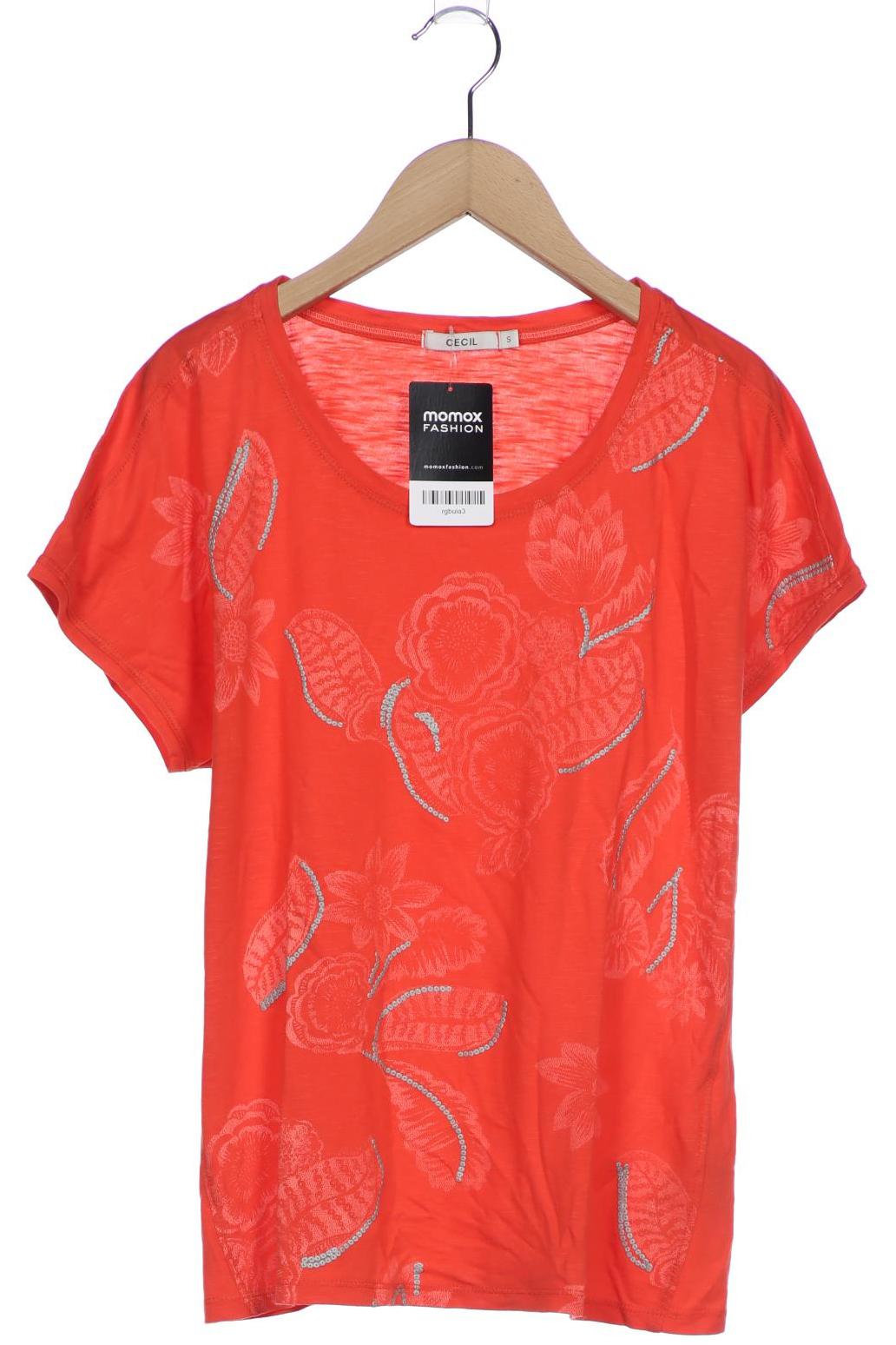 

Cecil Damen T-Shirt, rot, Gr. 36
