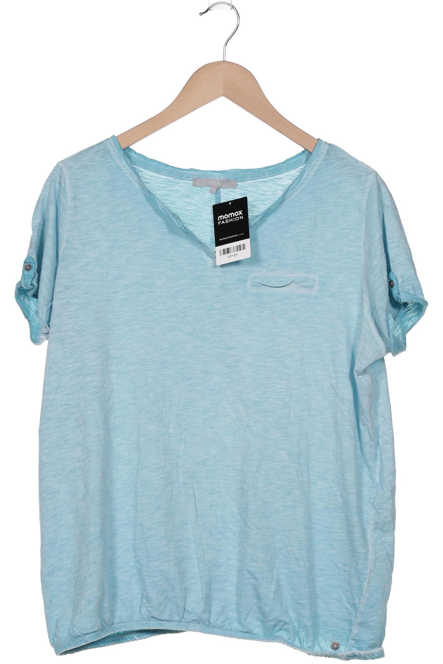 

Cecil Damen T-Shirt, hellblau, Gr. 42