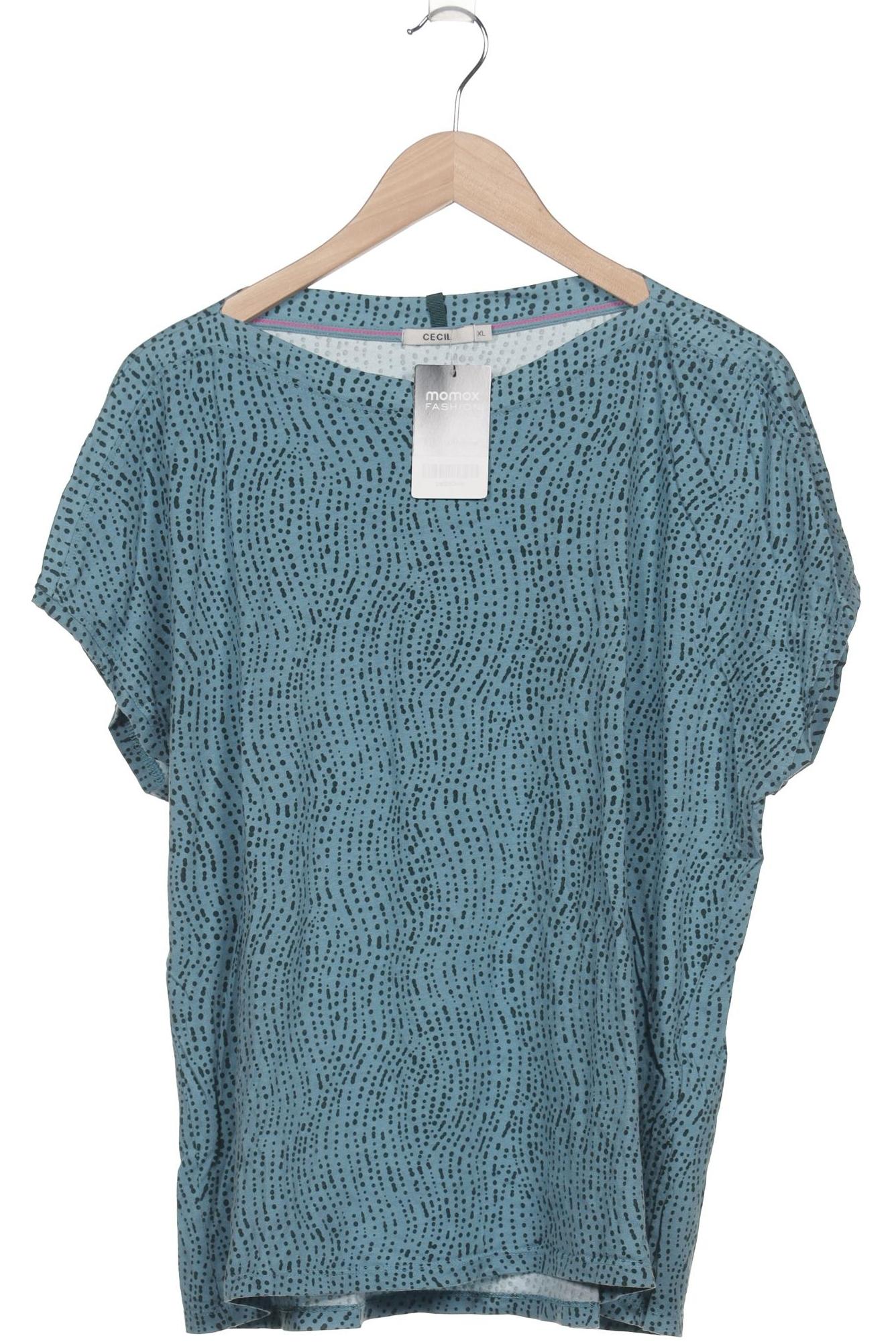 

Cecil Damen T-Shirt, blau, Gr. 44