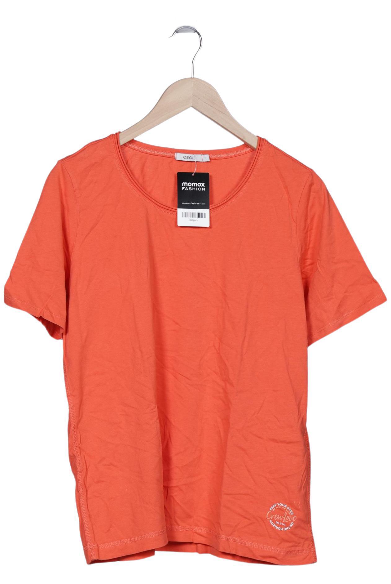 

Cecil Damen T-Shirt, orange, Gr. 42