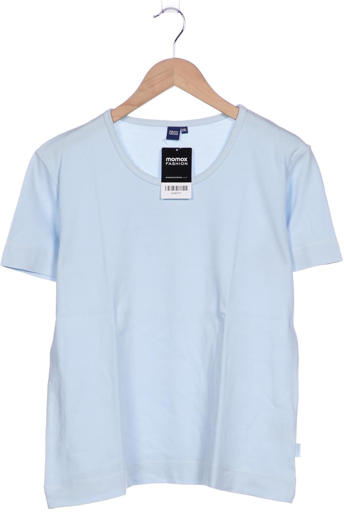 

Cecil Damen T-Shirt, hellblau, Gr. 46