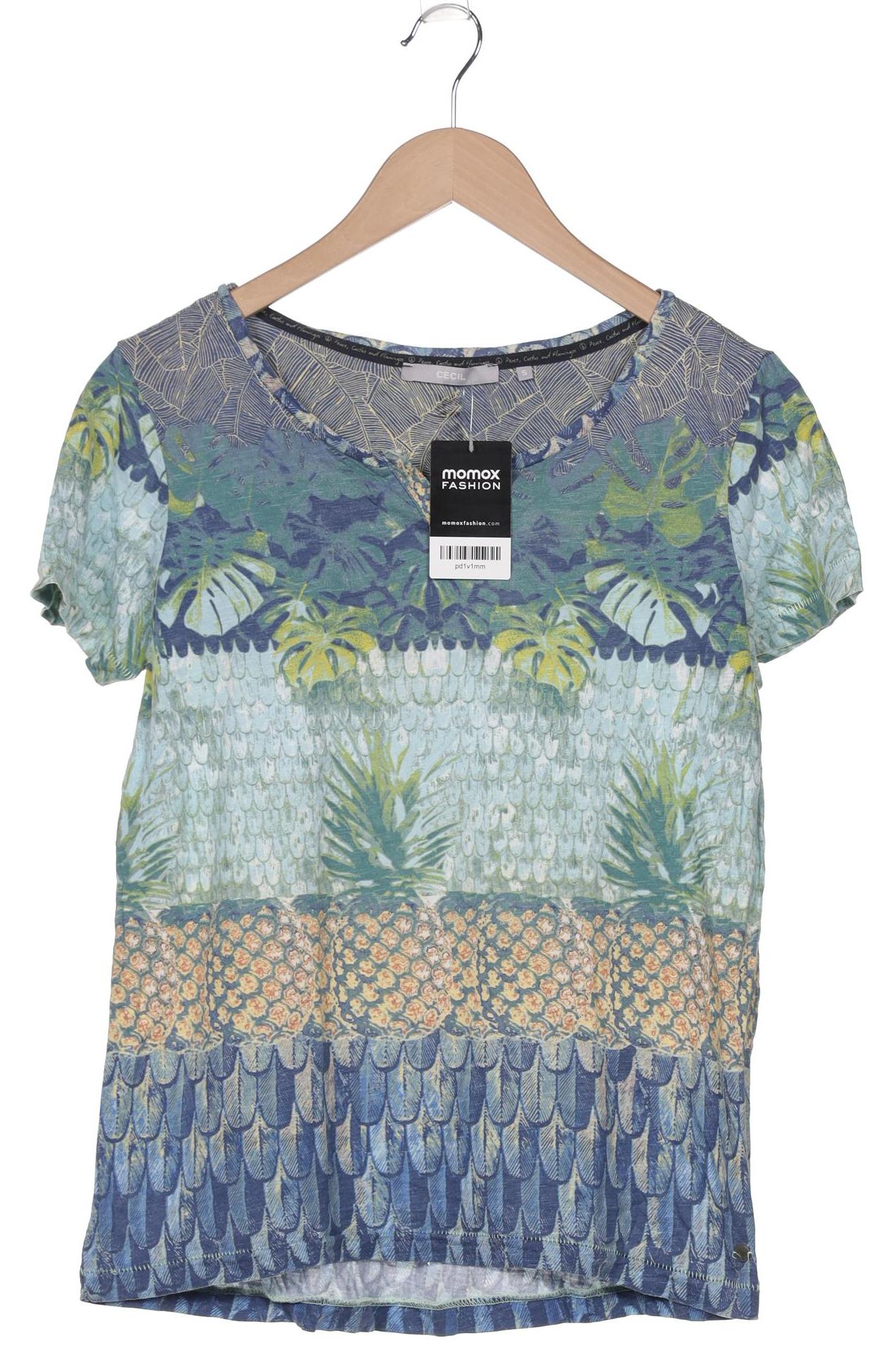 

Cecil Damen T-Shirt, marineblau, Gr. 36