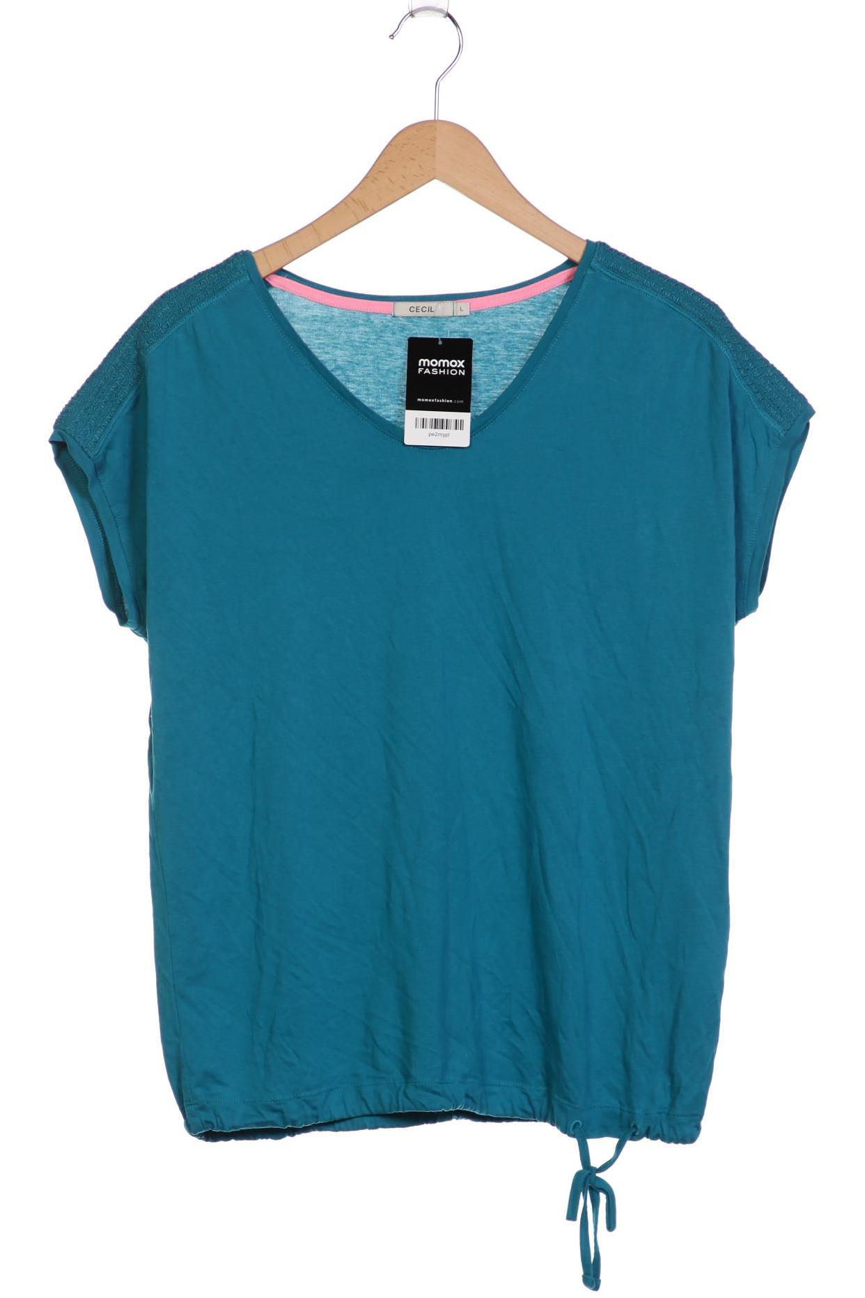 

Cecil Damen T-Shirt, türkis, Gr. 42