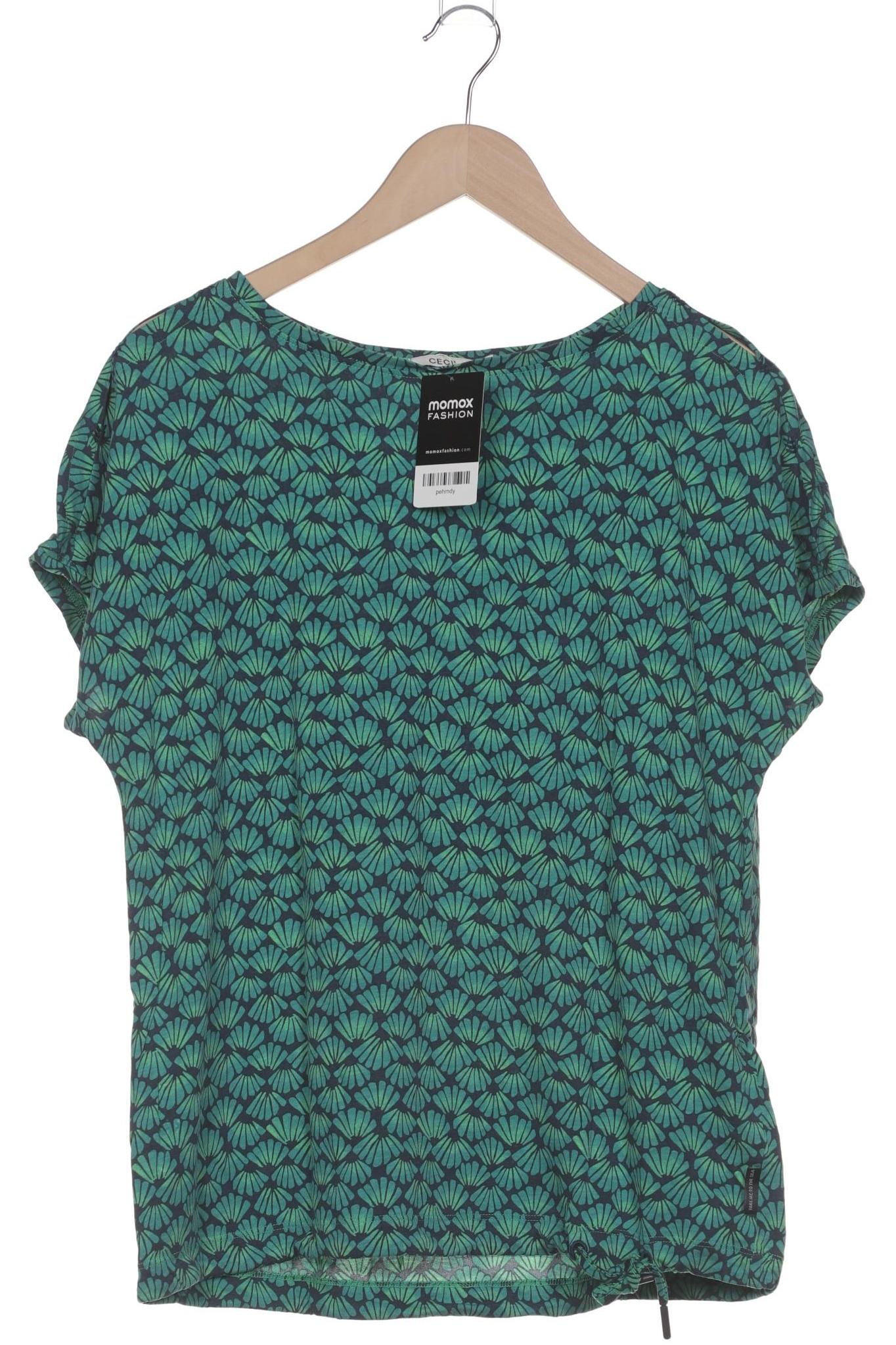 

Cecil Damen T-Shirt, türkis, Gr. 38