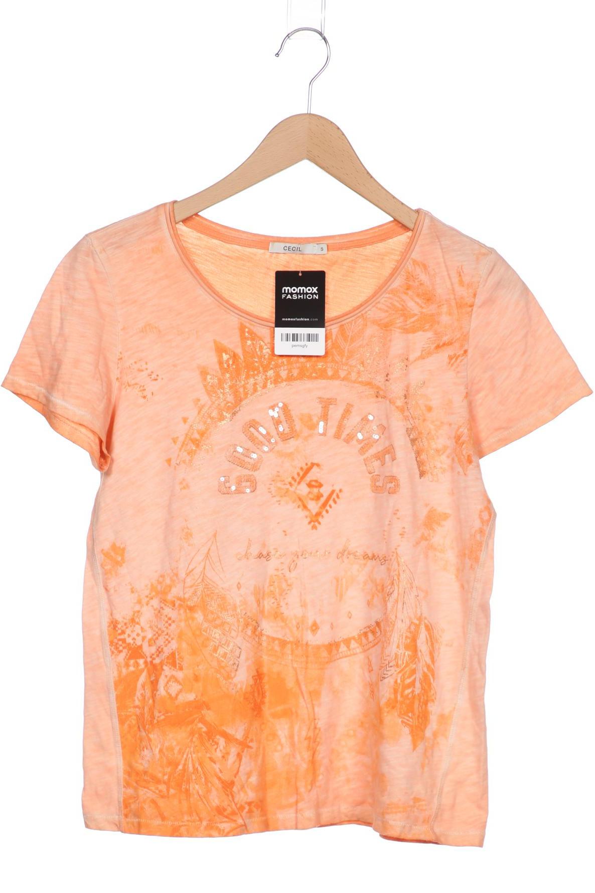 

Cecil Damen T-Shirt, orange, Gr. 36