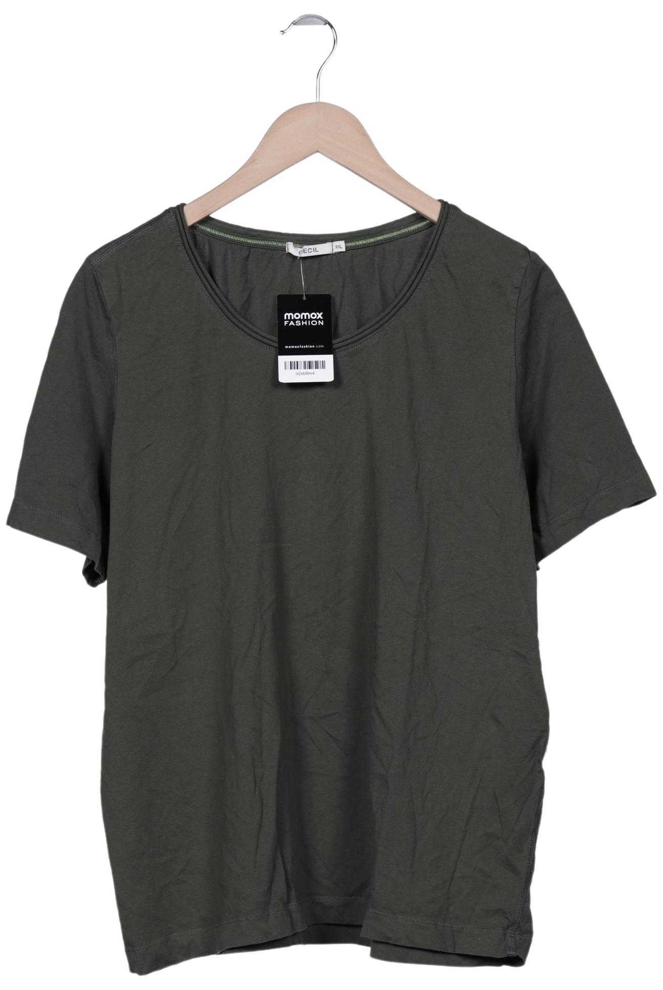 

Cecil Damen T-Shirt, grün, Gr. 46