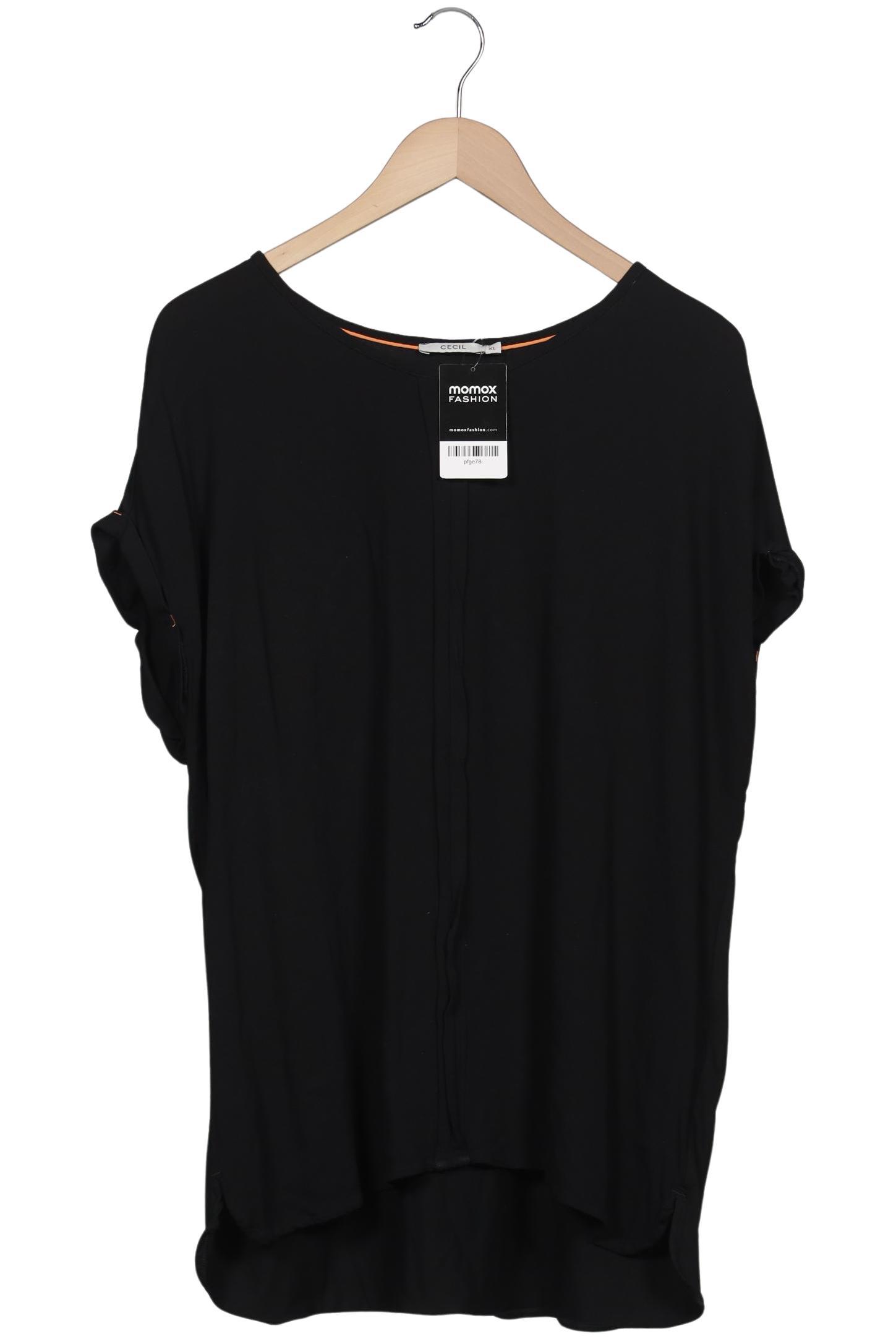 

Cecil Damen T-Shirt, schwarz, Gr. 44