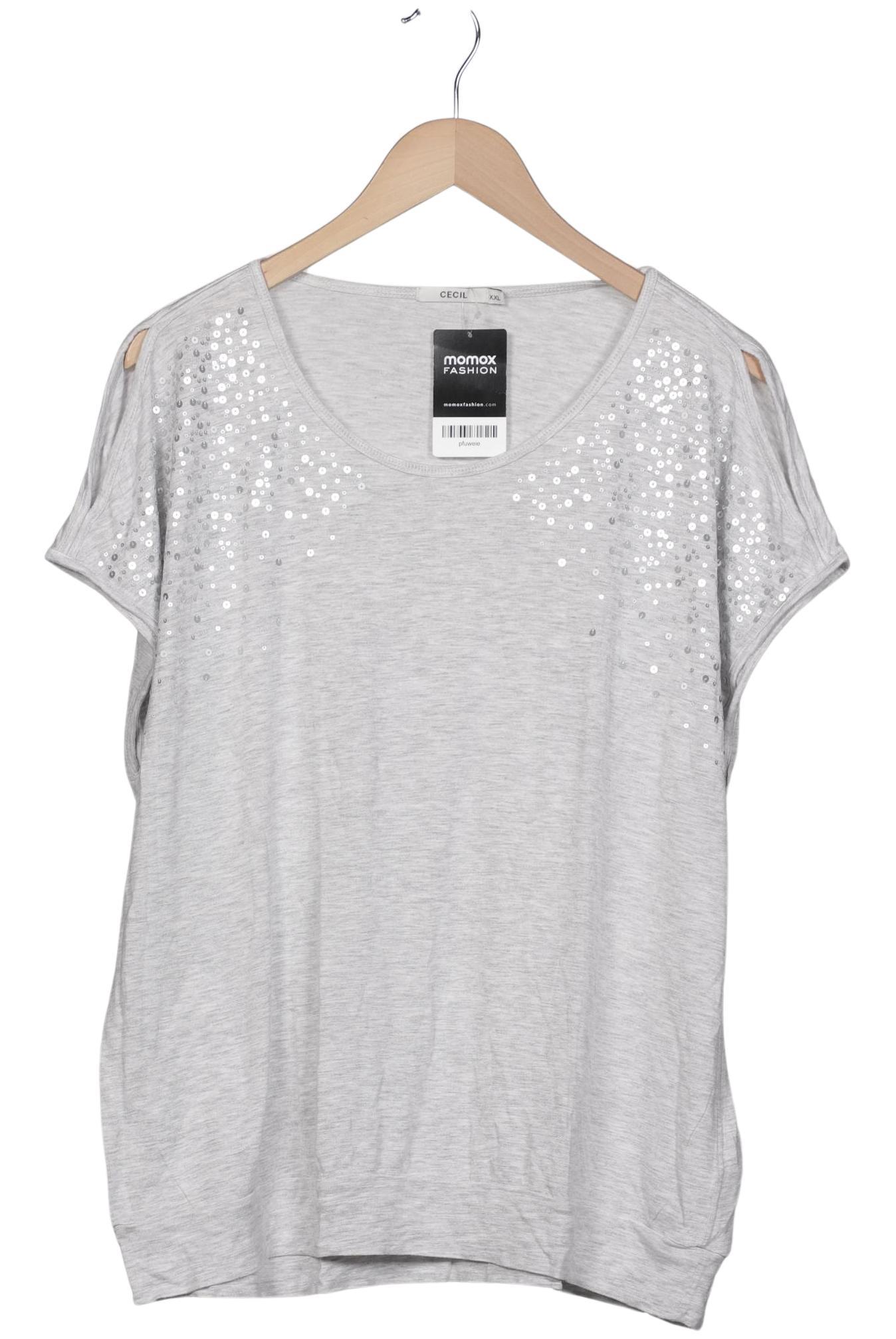 

Cecil Damen T-Shirt, grau, Gr. 46