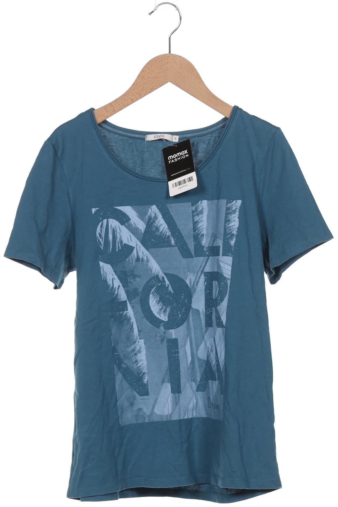 

Cecil Damen T-Shirt, türkis, Gr. 36