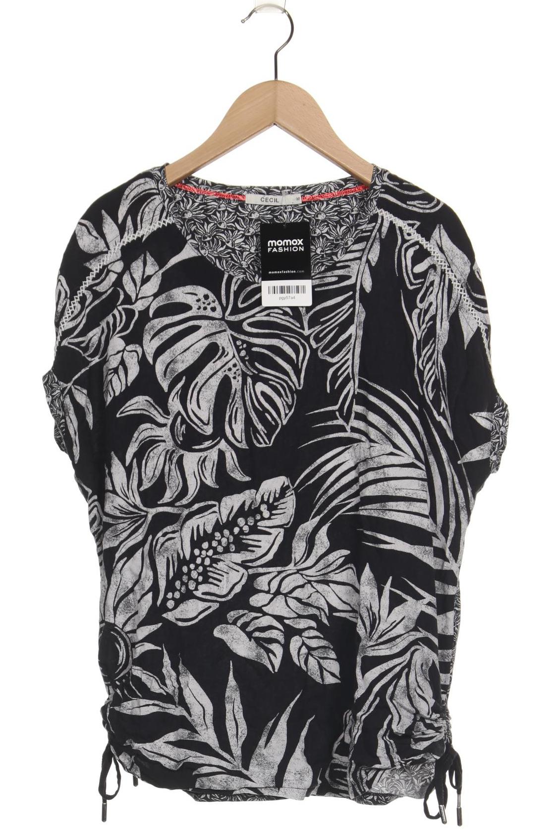 

Cecil Damen T-Shirt, schwarz, Gr. 38