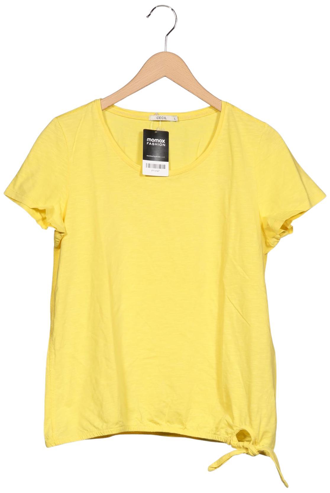 

Cecil Damen T-Shirt, gelb, Gr. 42