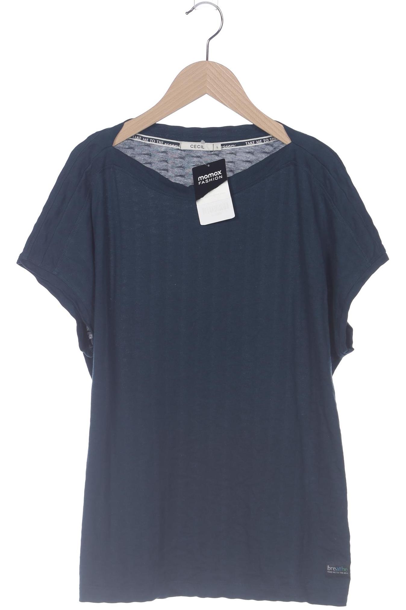 

Cecil Damen T-Shirt, marineblau, Gr. 42