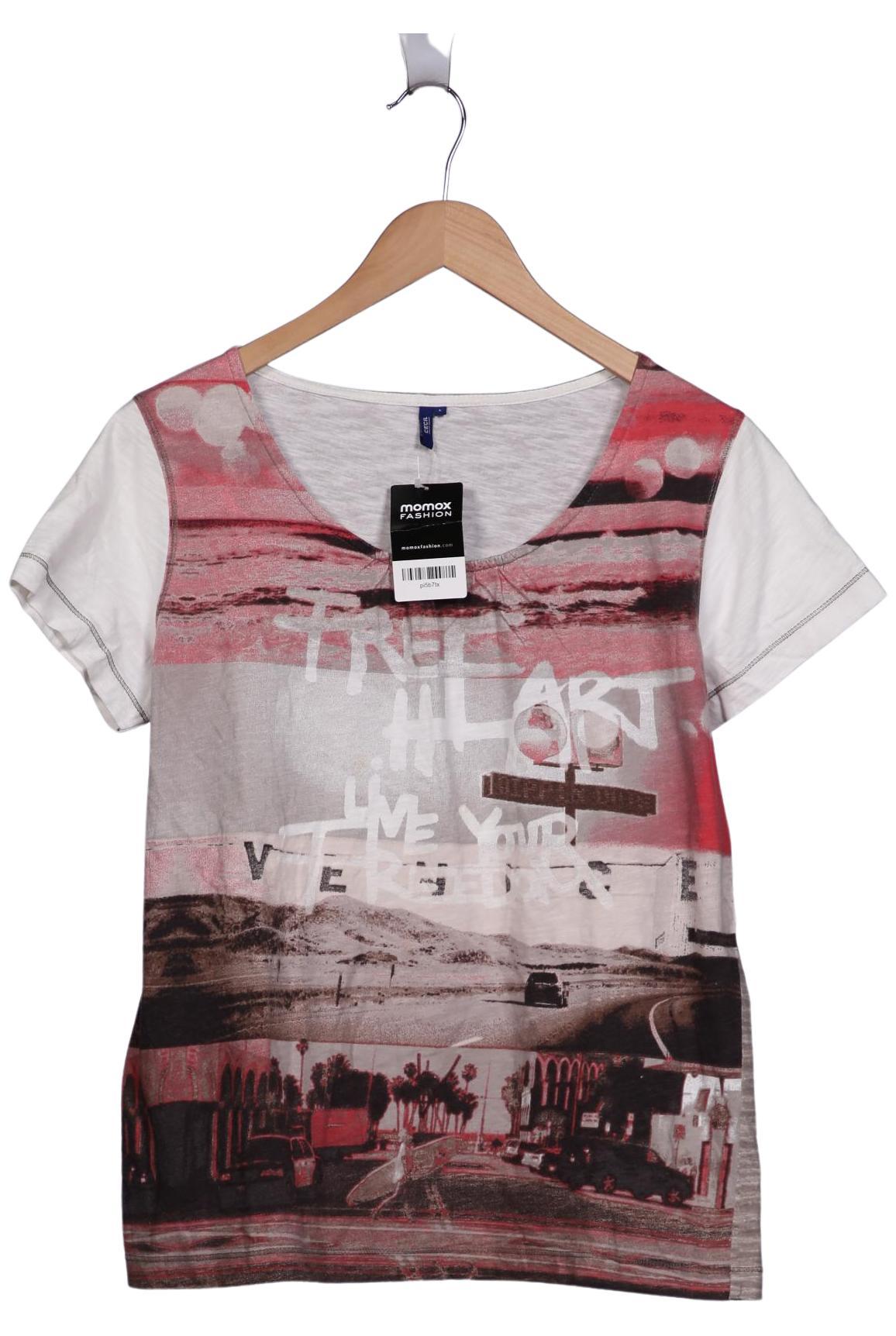 

Cecil Damen T-Shirt, mehrfarbig, Gr. 42