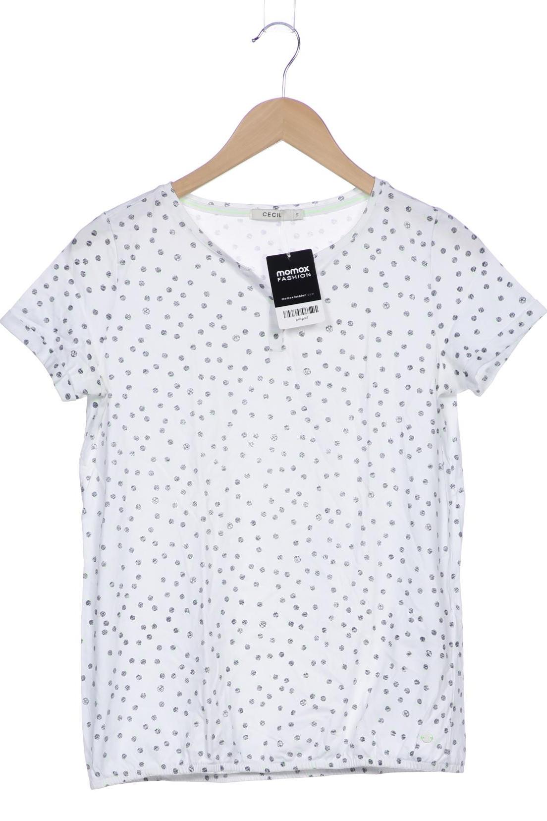 

Cecil Damen T-Shirt, weiß, Gr. 36