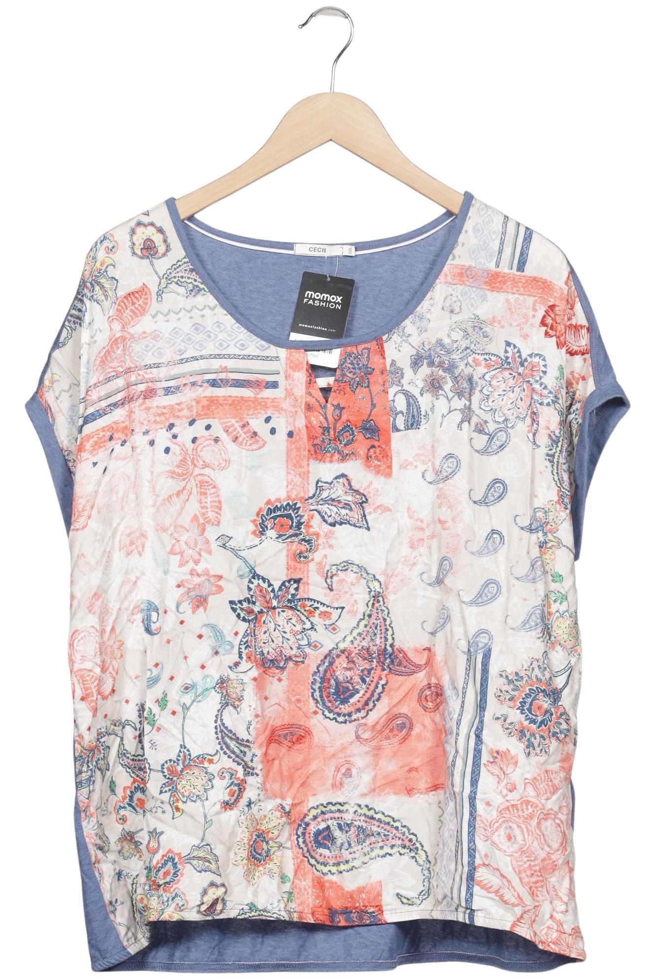 

Cecil Damen T-Shirt, mehrfarbig, Gr. 46