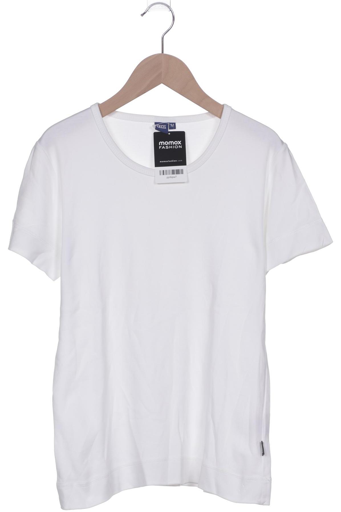

Cecil Damen T-Shirt, weiß, Gr. 38