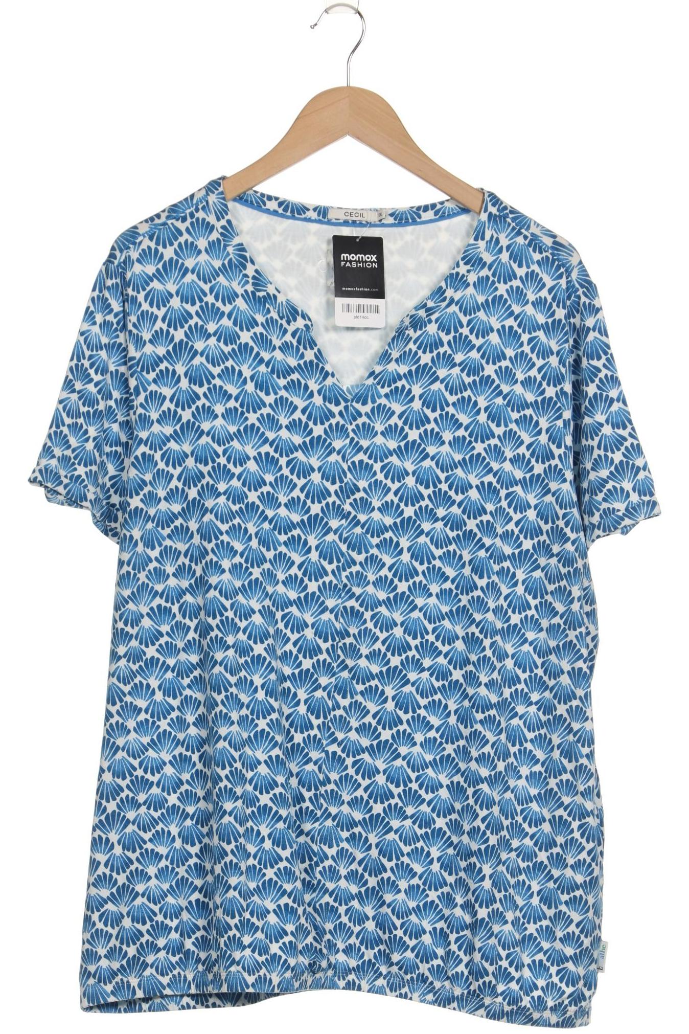 

Cecil Damen T-Shirt, blau, Gr. 46
