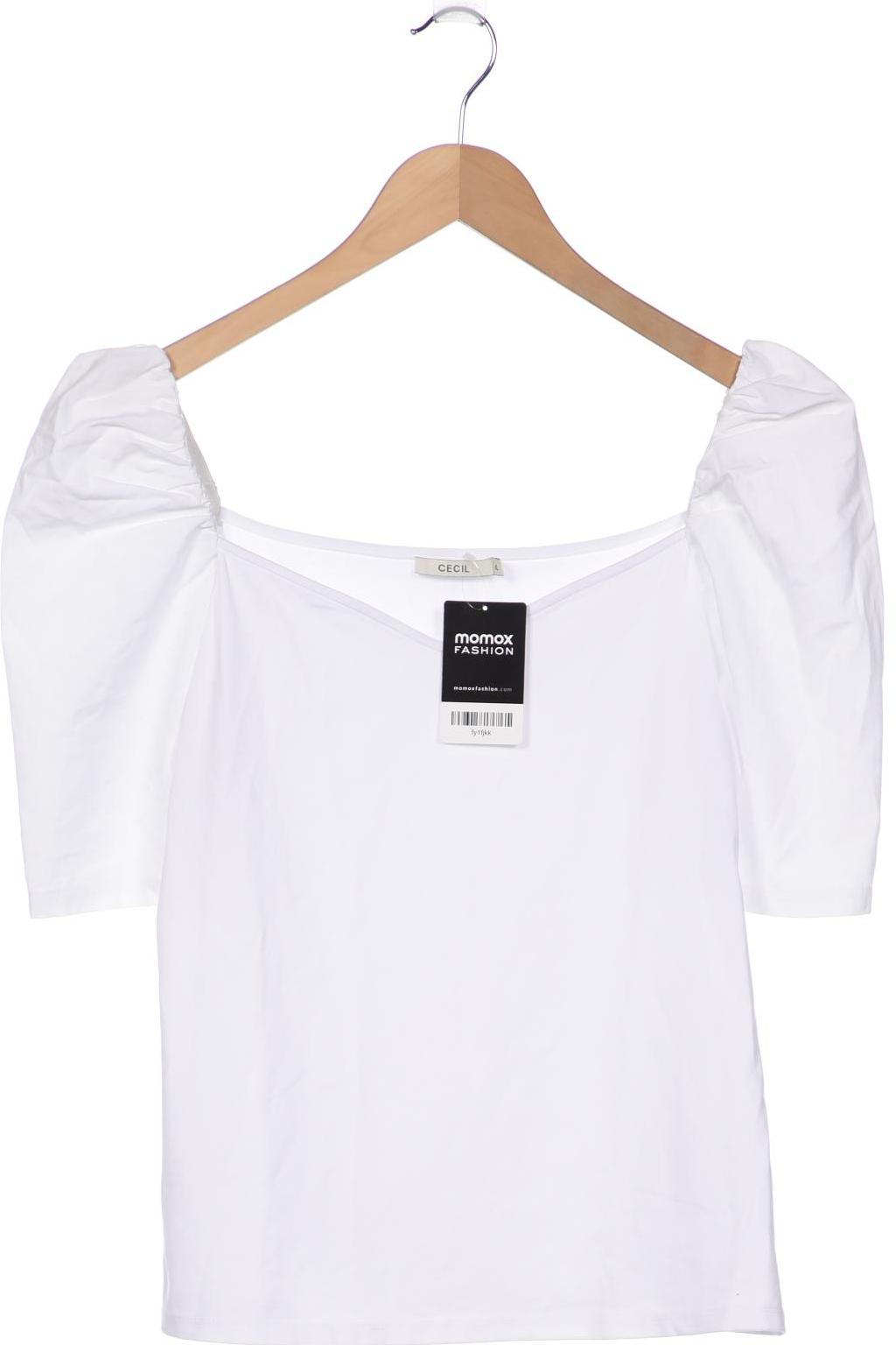 

CECIL Damen T-Shirt, weiß