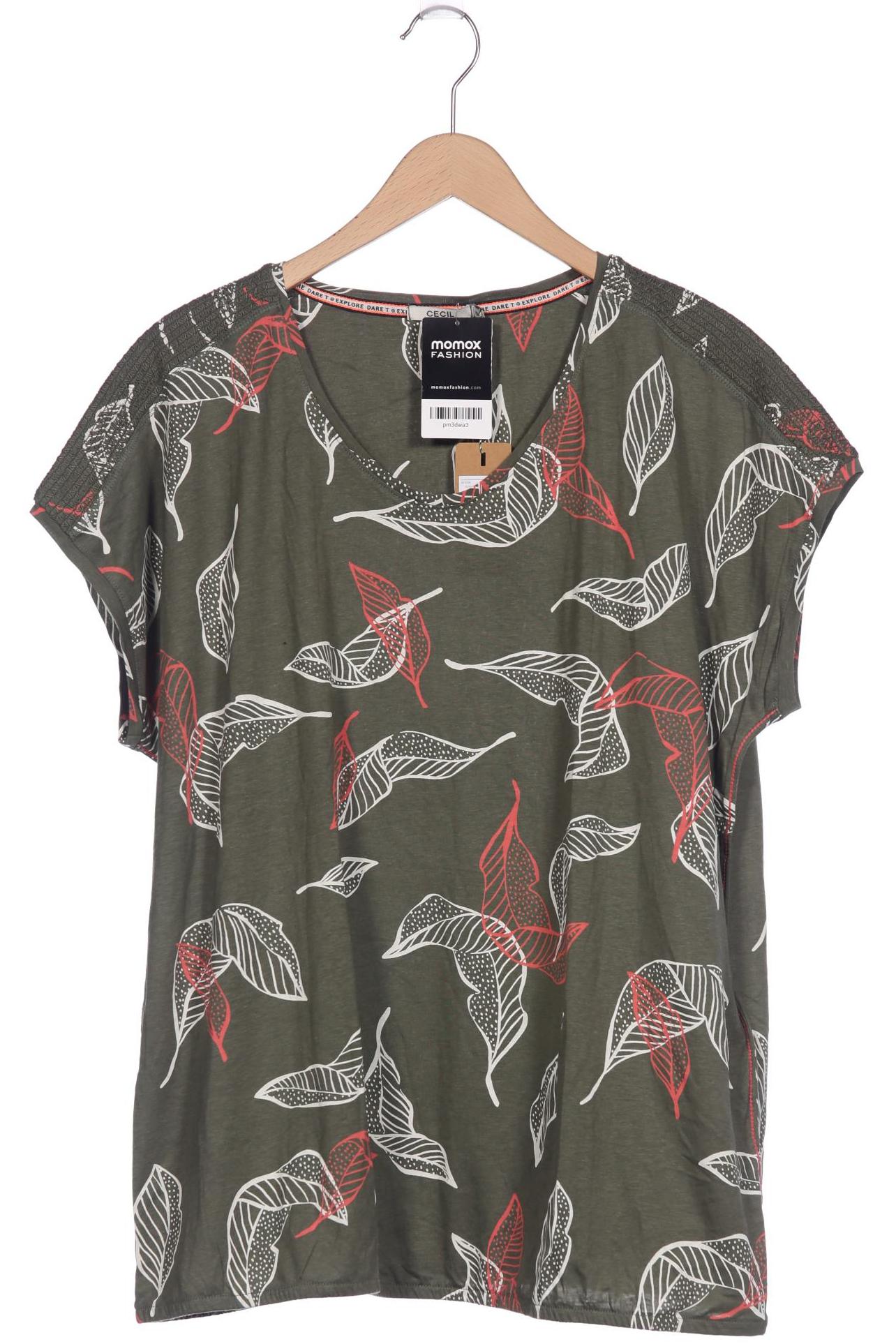 

Cecil Damen T-Shirt, grün, Gr. 46